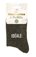 Chaussettes à paillettes Idéale