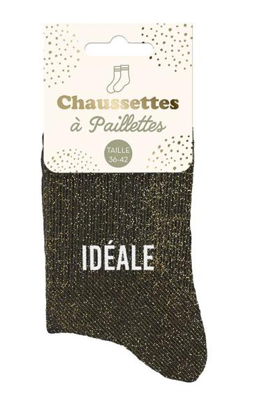 Chaussettes à paillettes Idéale