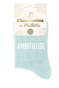 chaussettes à paillettes Ambitieuse