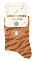chaussettes à paillettes Chic