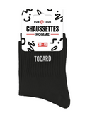 Chaussettes Noires Tocard Homme