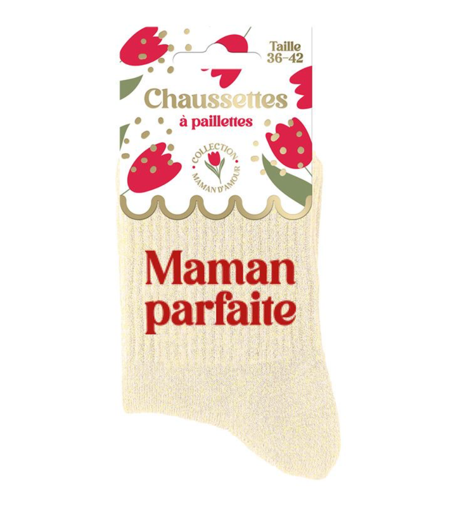Chaussettes à paillettes Maman Parfaite