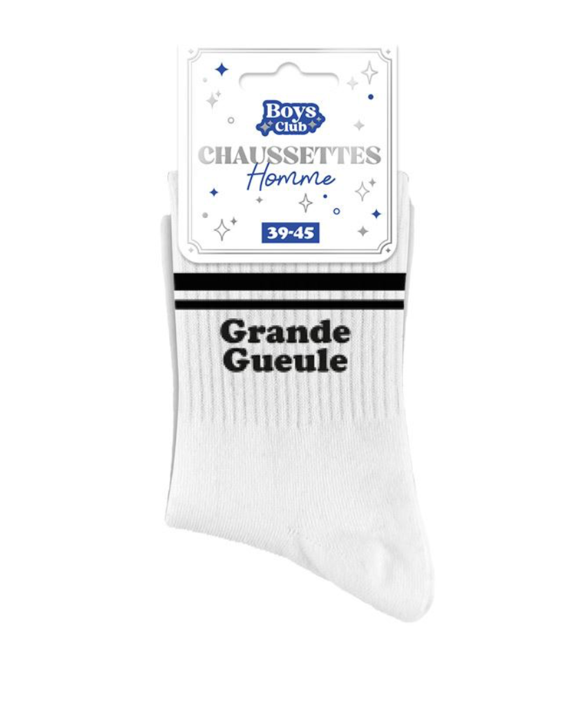 Chaussettes Grande Gueule Homme