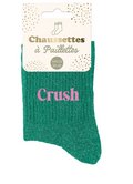 Chaussettes à paillettes Crush