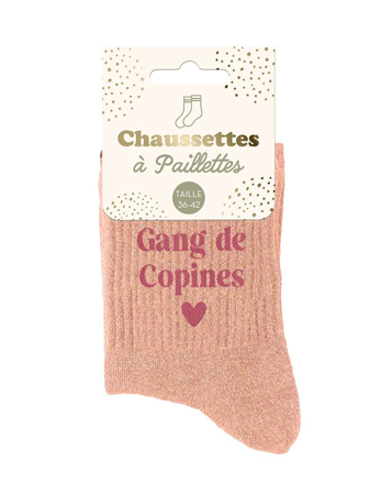 Chaussettes à paillettes Gang de Copines