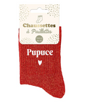 Chaussettes à paillettes Pupuce