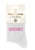 Chaussettes à paillettes Associable