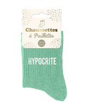 Chaussettes à paillettes Hypocrite