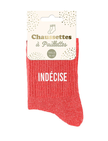 Chaussettes à paillettes Indécise