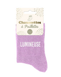 Chaussettes à paillettes Lumineuse