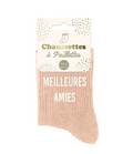Chaussettes à Paillettes Meilleures Amies