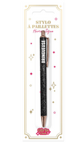 Stylo à paillettes Bringueuse