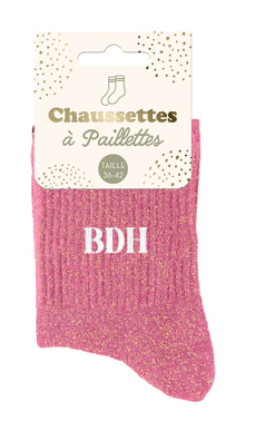 Chaussettes à paillettes BDH