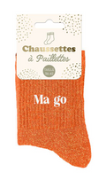 Chaussettes à paillettes Ma go