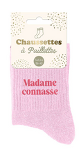 Chaussettes à paillettes Madame Connasse