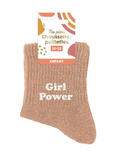 Chaussettes à paillettes fille Girl Power