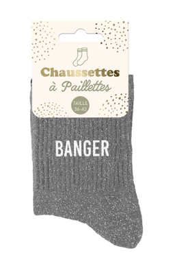 Chaussettes à paillettes Banger
