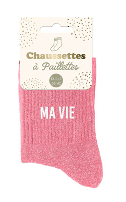 Chaussettes à paillettes Ma vie