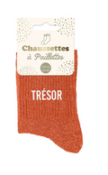 Chaussettes à paillettes Trésor