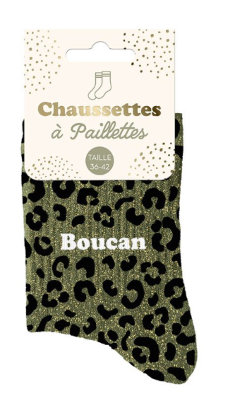 Chaussettes à paillettes Boucan