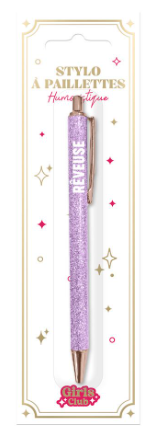 Stylo à paillettes Rêveuse