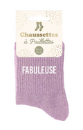 Chaussettes à paillette Fabuleuse