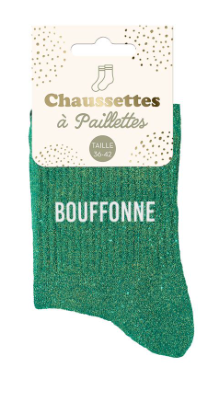 Chaussettes à paillette Bouffonne