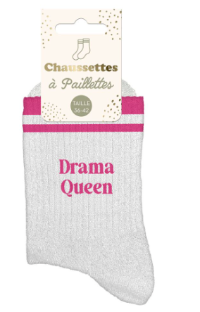 Chaussettes à paillette Drama queen