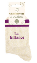 Chaussettes à paillette La kiffance
