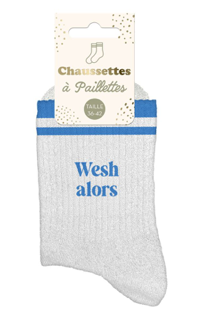 Chaussettes à paillette Wesh Alors