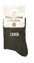 Chaussettes à paillette Canon