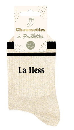 Chaussettes à paillette La Hess