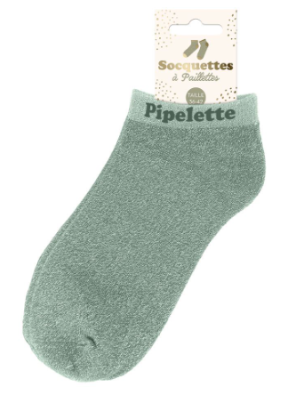 Socquettes à paillette Pipelette