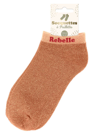 Socquettes à paillette Rebelle