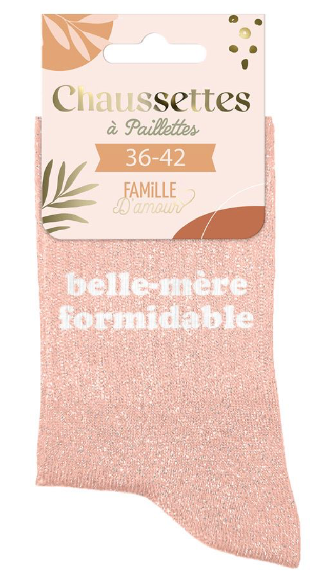 Chaussettes à paillettes Belle-Mère Formidable