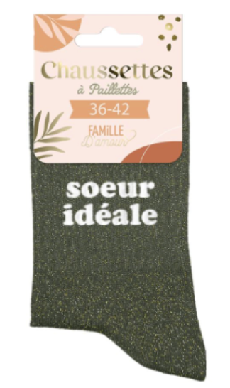 Chaussettes à paillettes Soeur Idéale