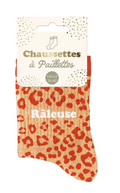 Chaussettes à paillettes Raleuse