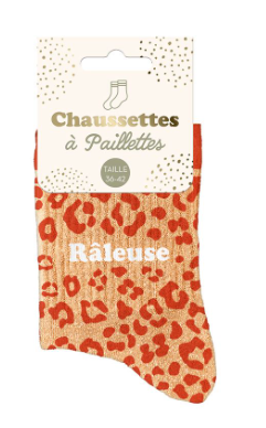 Chaussettes à paillettes Raleuse