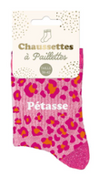 Chaussettes à paillettes Pétasse
