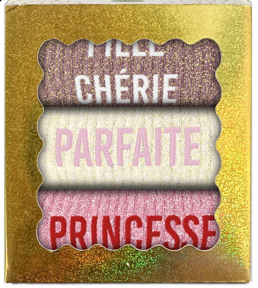 Box cadeau Fille chérie, Parfaite, Princesse