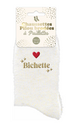Précommande Chaussettes à paillette Pilou Bichette