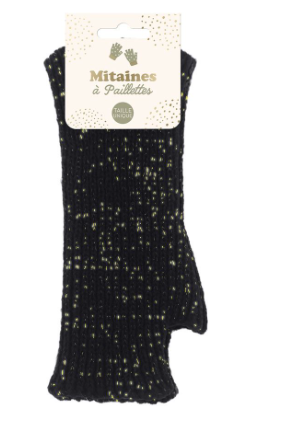 Mitaines à paillettes