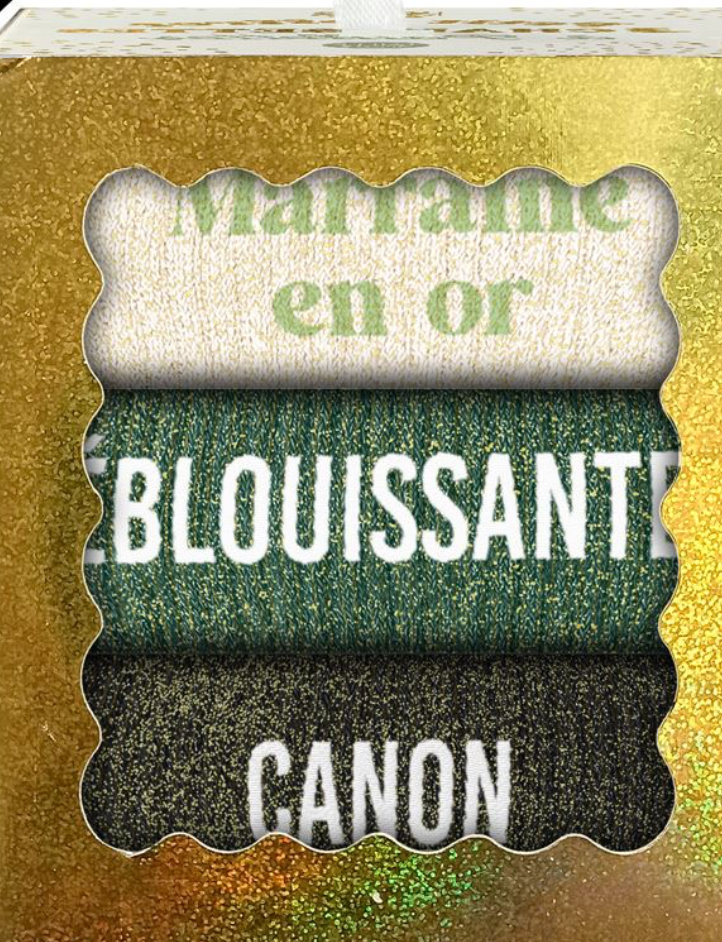 Box cadeau Marraine en Or, Éblouissante, Canon