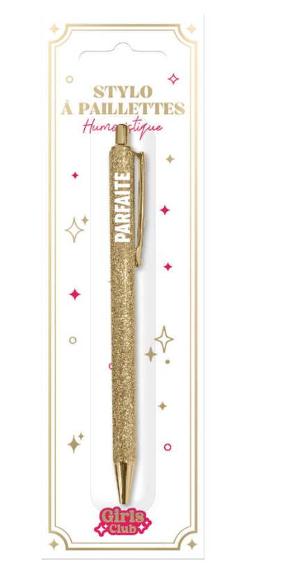Stylo à paillettes Parfaite