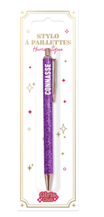 Stylo à Paillettes Connasse