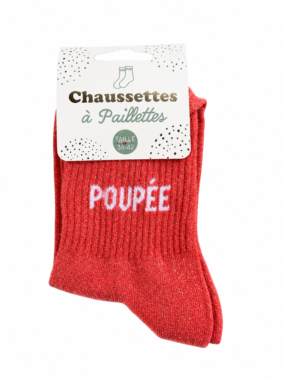 Chaussettes à paillette Poupée