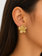 Boucles d'oreilles Fleur