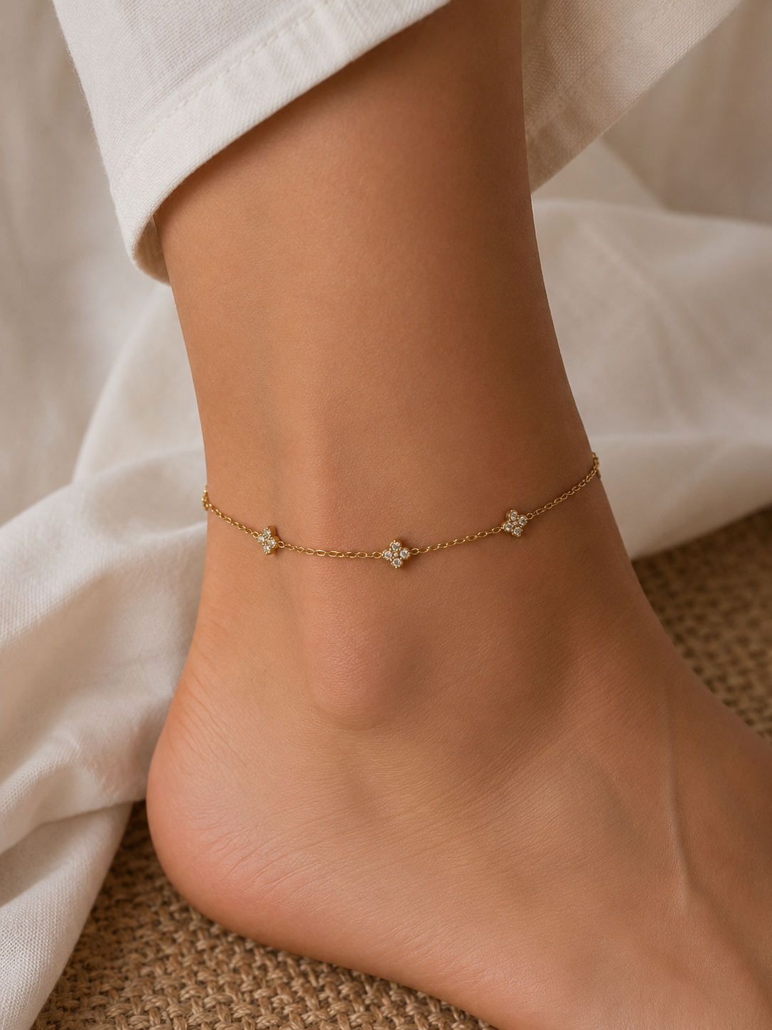 Bracelet de cheville Shinny