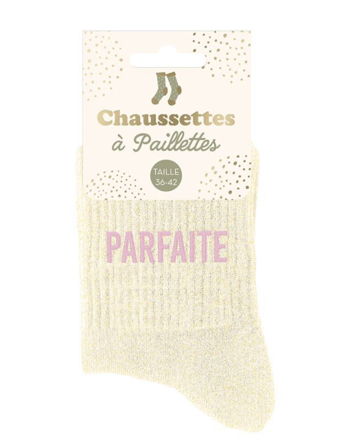 Chaussettes à paillettes parfaite