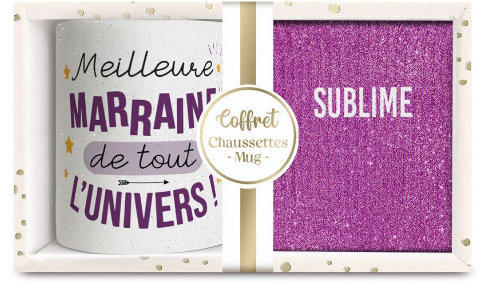 Coffret Mug +Chaussettes sublime